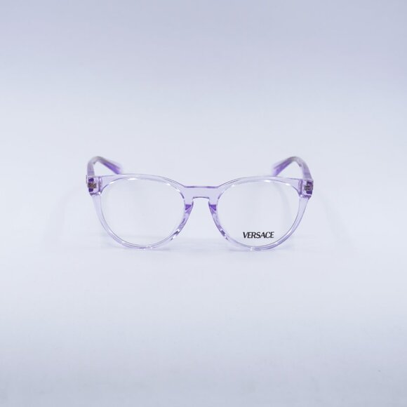 Versace Kids VK3321U 5372 Eyeglasses Pink Transparent 48mm Cat Eye Frame - Picture 4 of 11